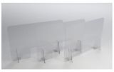 Barriera Protettiva Paraschizzi in Plexiglass 4 mm, 1000x700 dimensioni indicative 