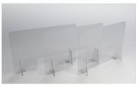Barriera Protettiva Paraschizzi in Plexiglass 4 mm, 1000x700 dimensioni indicative 